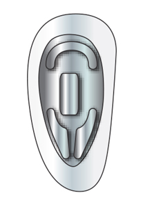 D Shape Nose Pads